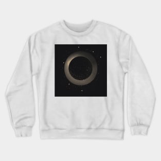 Geometric Illustration of Space Crewneck Sweatshirt